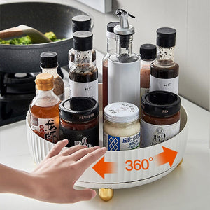 Multifunctional Rotating Storage Rack