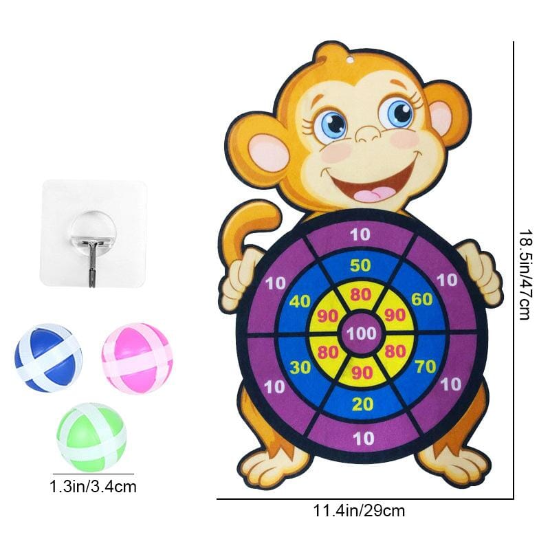 Children's Target Throwing Darts Disk