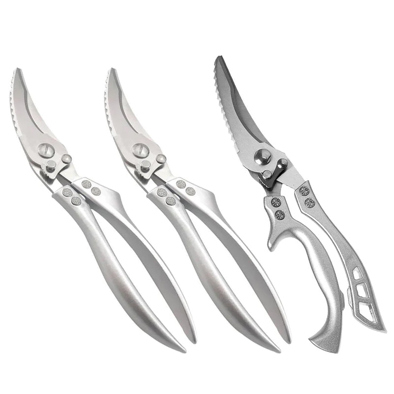 Stainless Steel Bone-Cut Kitchen Scissors