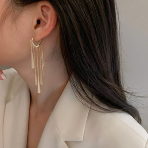 Fashion Long Tassel Earrings