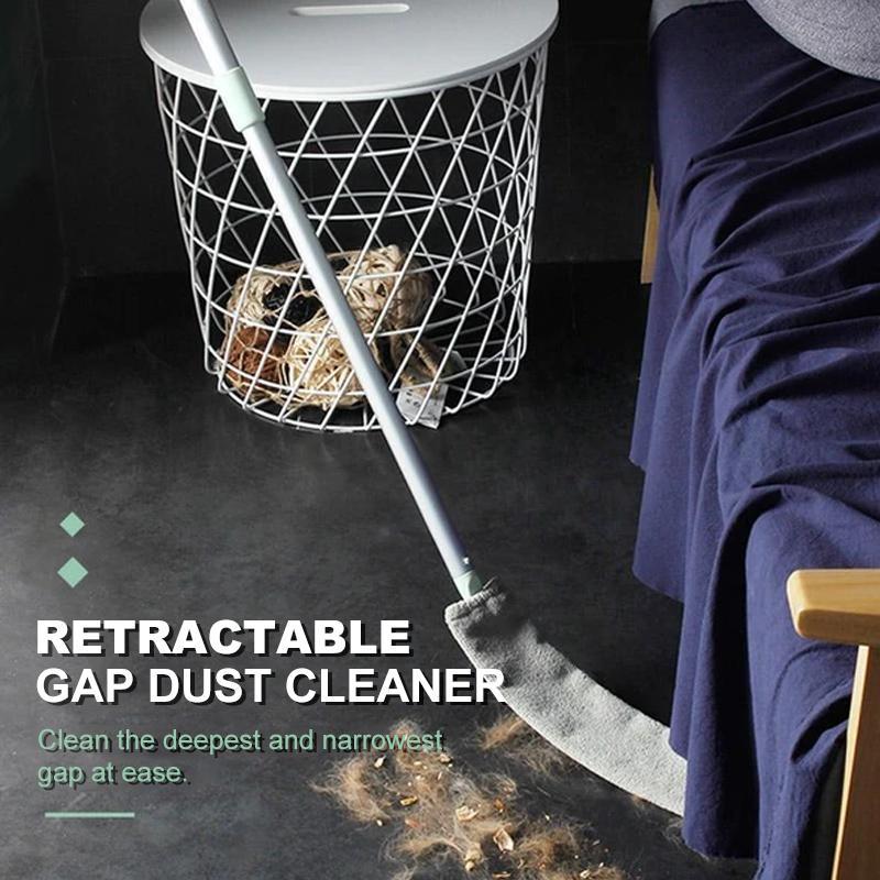 Retractable Microfiber Dust Brush Gap Mop