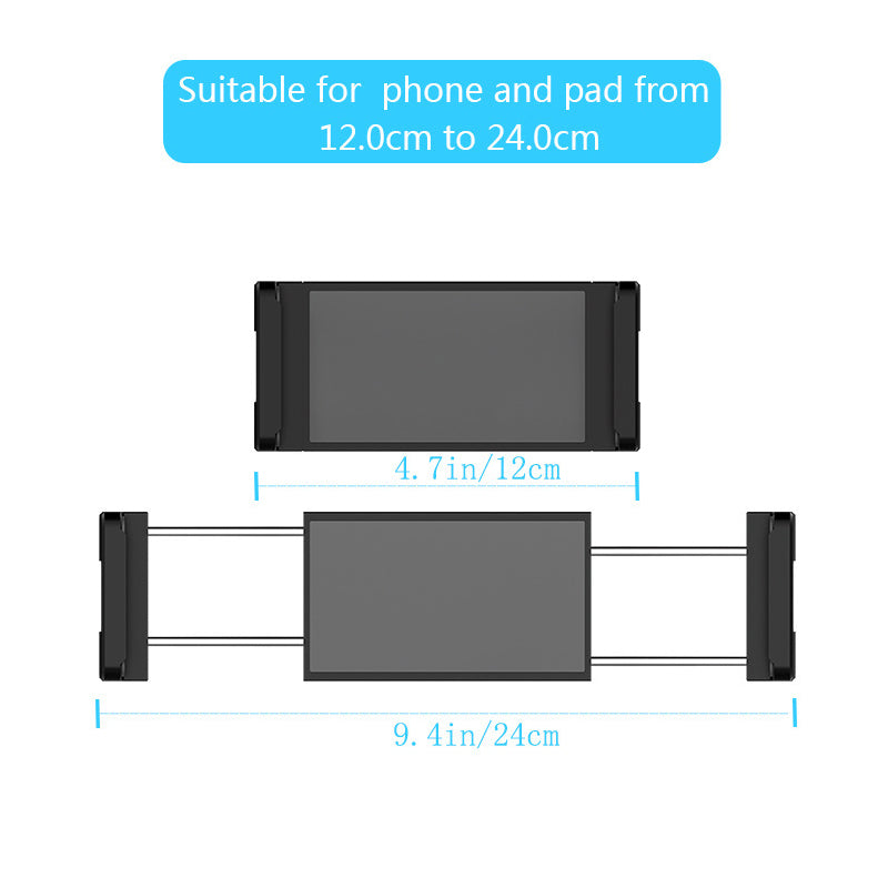 Rotatable Headrest Tablet Mount