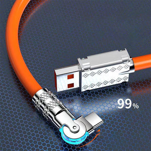 120W Rotatable Data Cable