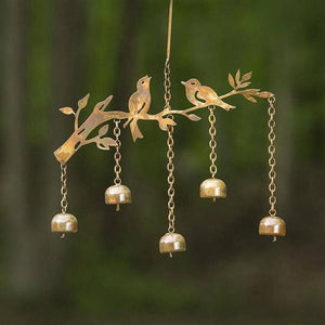 Flickering Bell Bird With Wind Chimes