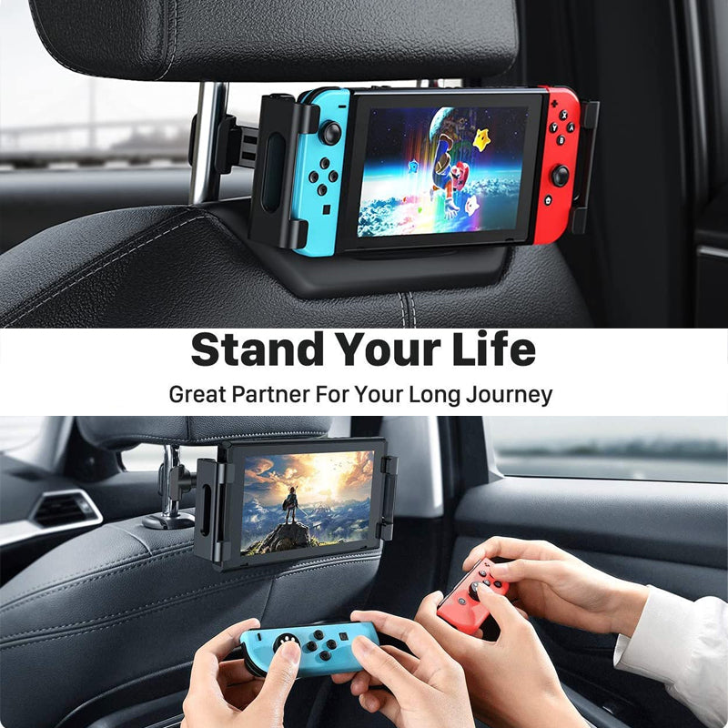 Rotatable Headrest Tablet Mount